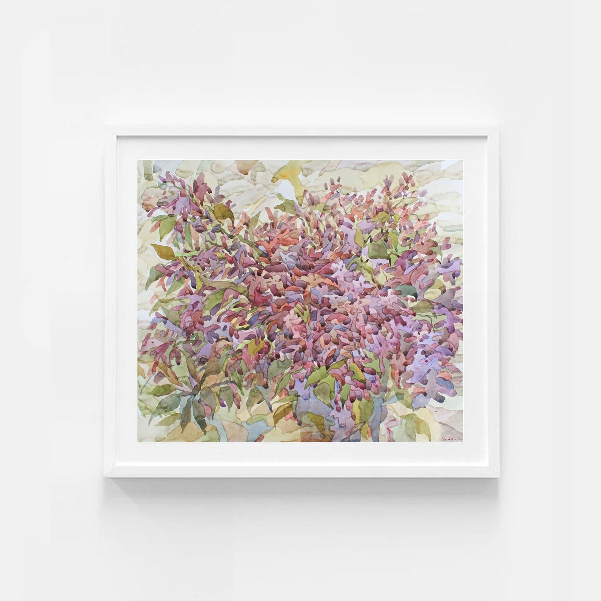 Lilac blossom by Tanbelia