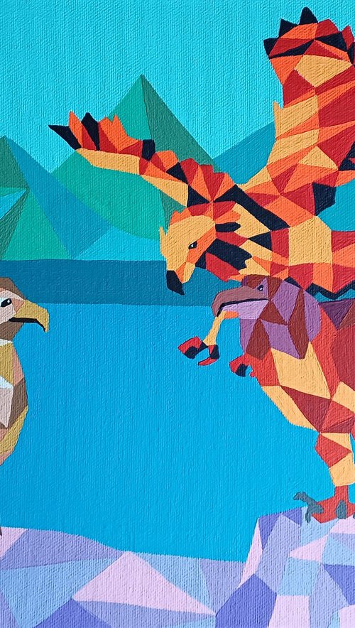 Eagles by Corinne Hamer