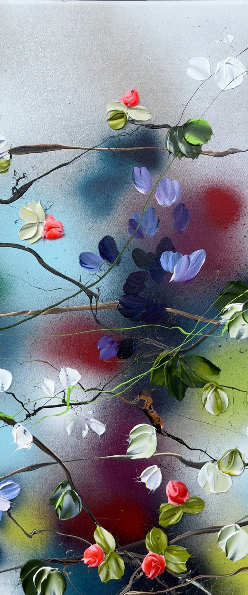 Petals in Flight II by Anastassia Skopp
