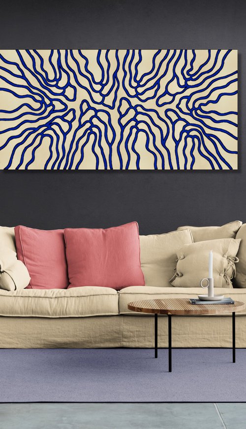 Flowing Lines #18 by Marina Krylova