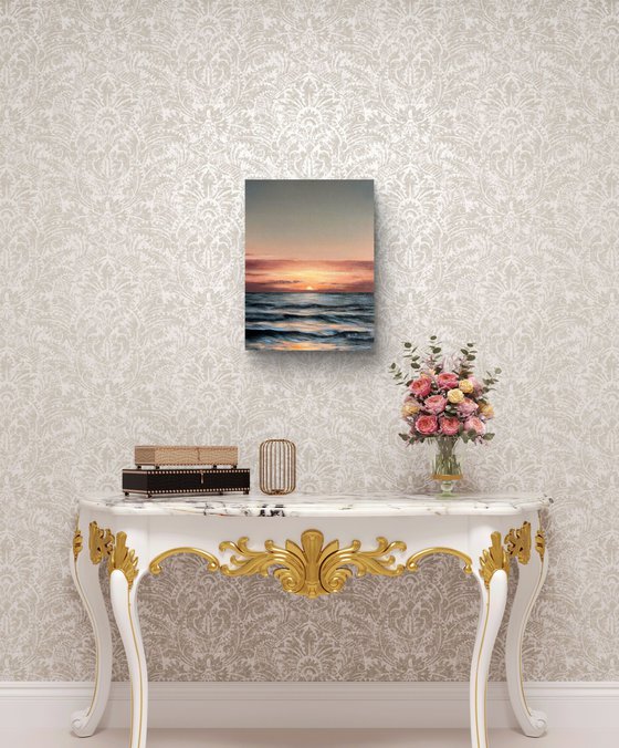 Calm sunset