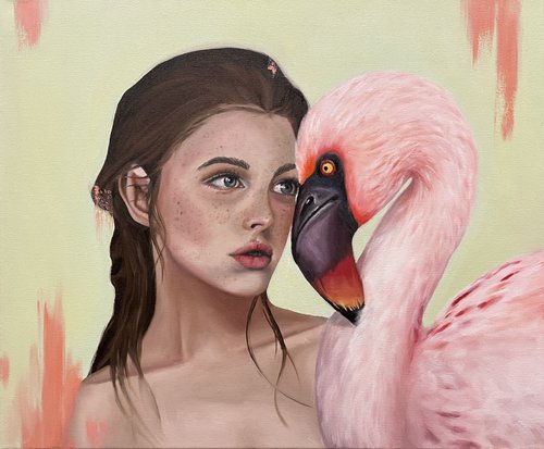 Flamingo by Oksana Vinnichenko