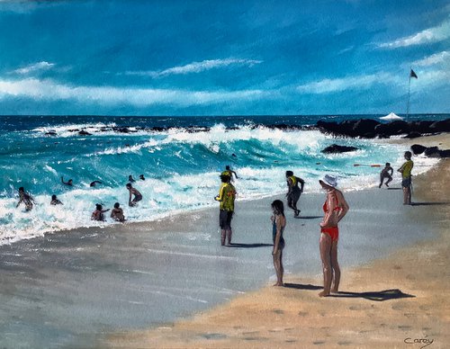 On the Beach by Darren Carey