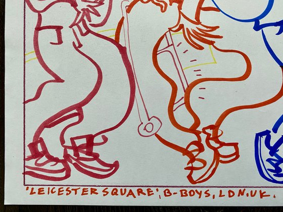 Leicester Square, B- Boys, LDN, UK