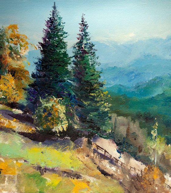 "The mountains" autumn