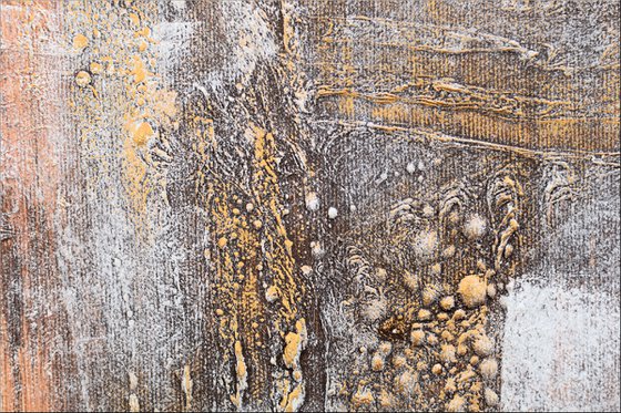Fragmente  - Abstract Art - Acrylic Painting - Canvas Art -  Abstract Painting - Industrial Art