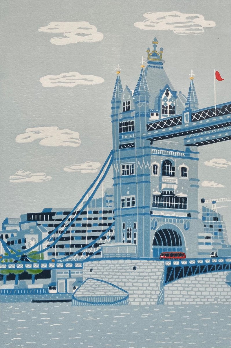 Tower Bridge by Nathalie Pymm Art
