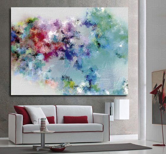 Nubes 5/XL large original artwork