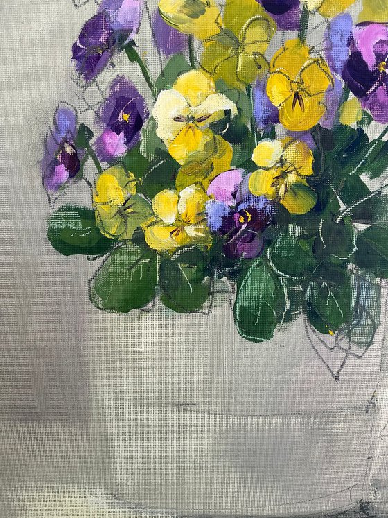 Pansies Bouquet