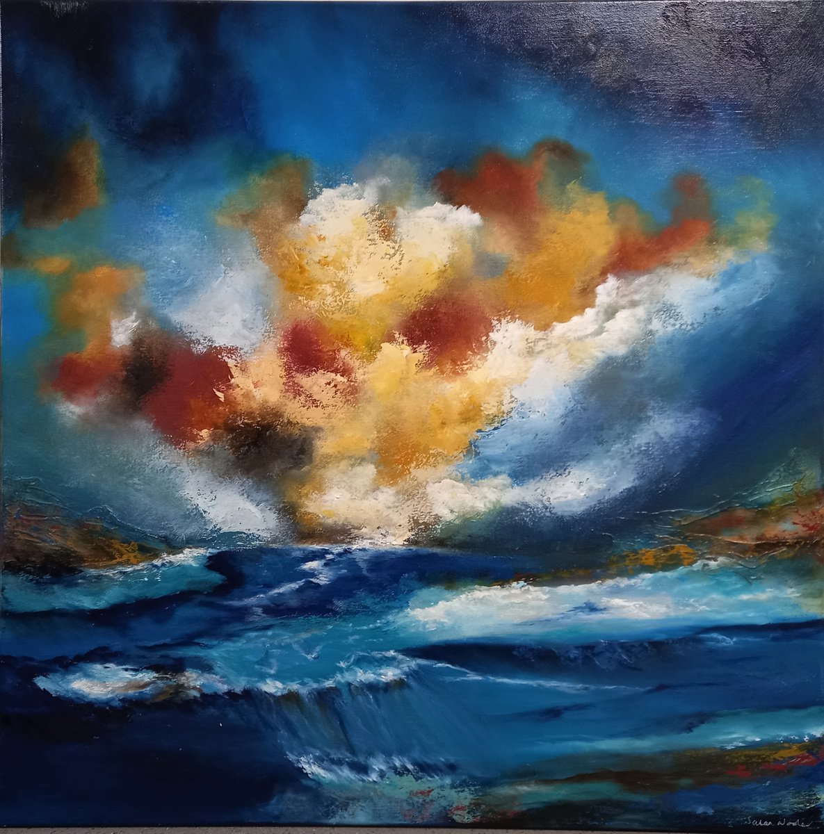 Windswept Clouds of Autumn by Susan Wooler