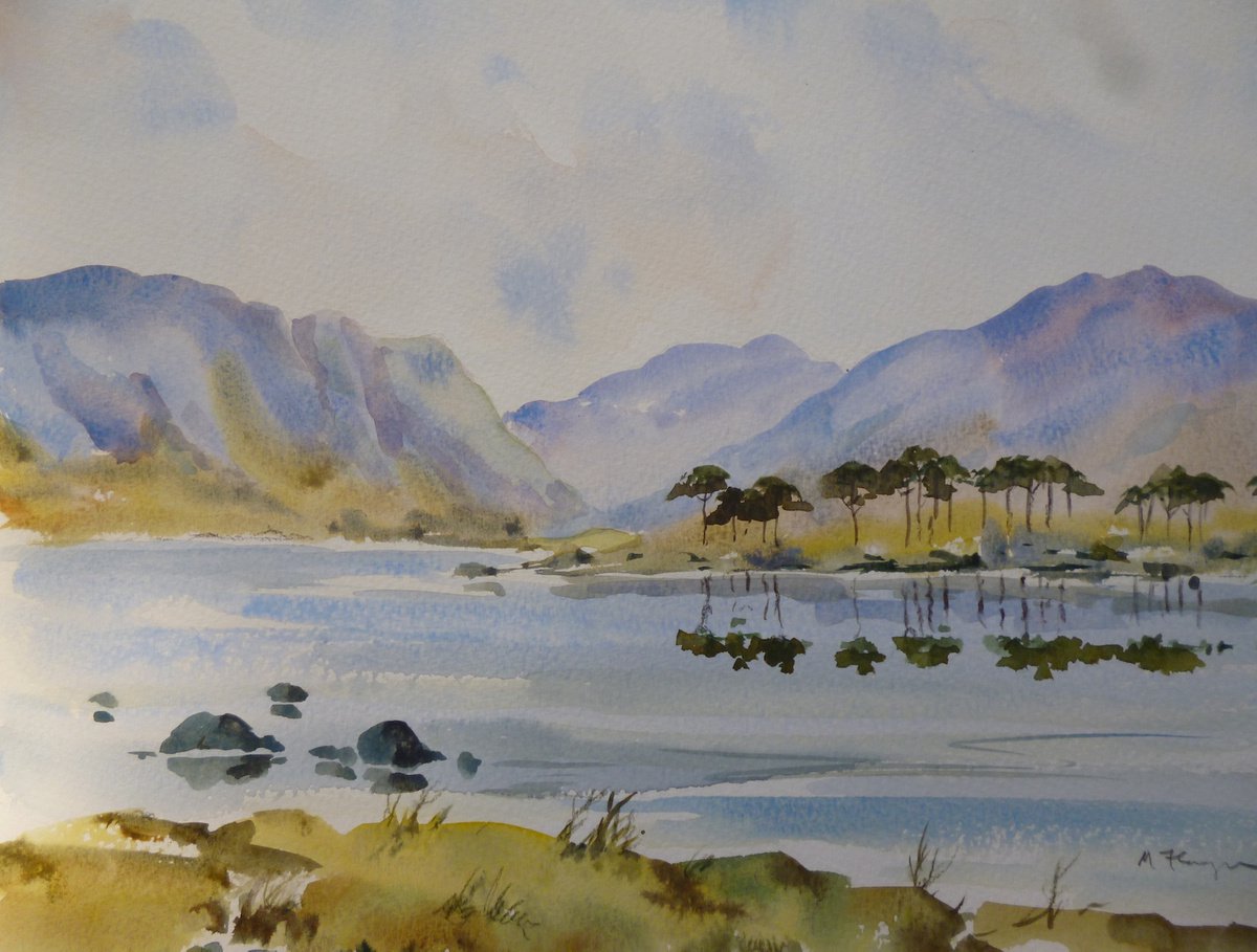 Derryclare Lake by Maire Flanagan