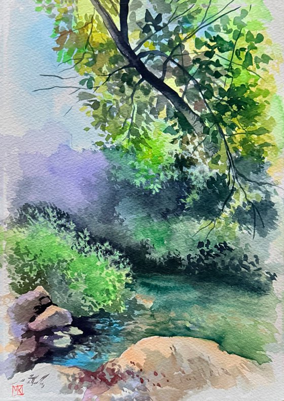 Where the Water Turns Green