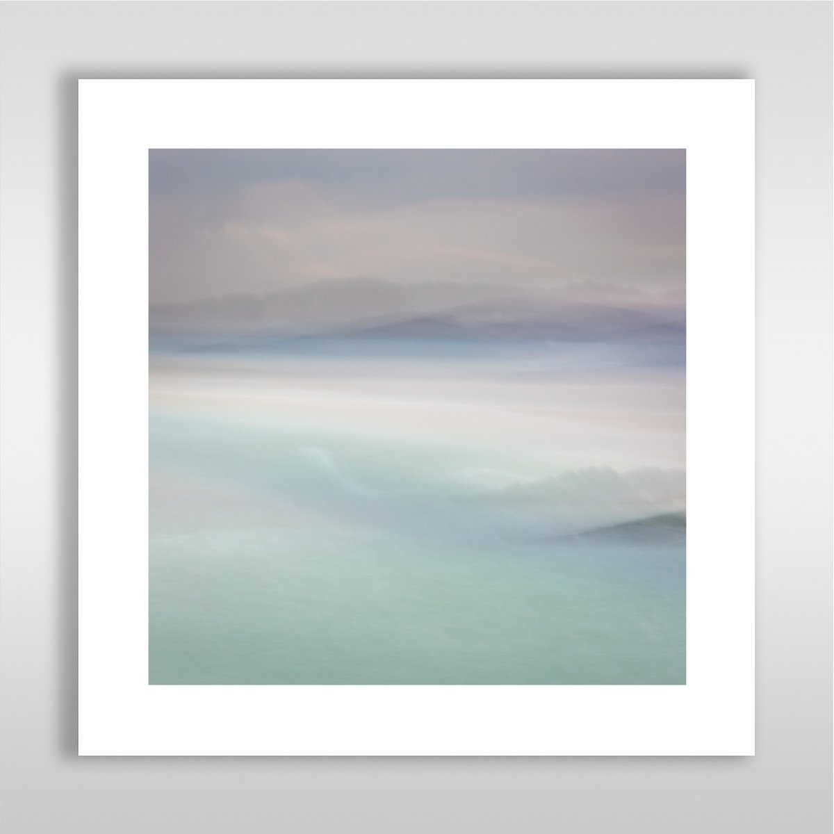 Hebridean Pastels, Isle of Harris - abstract landscape print by Lynne Douglas