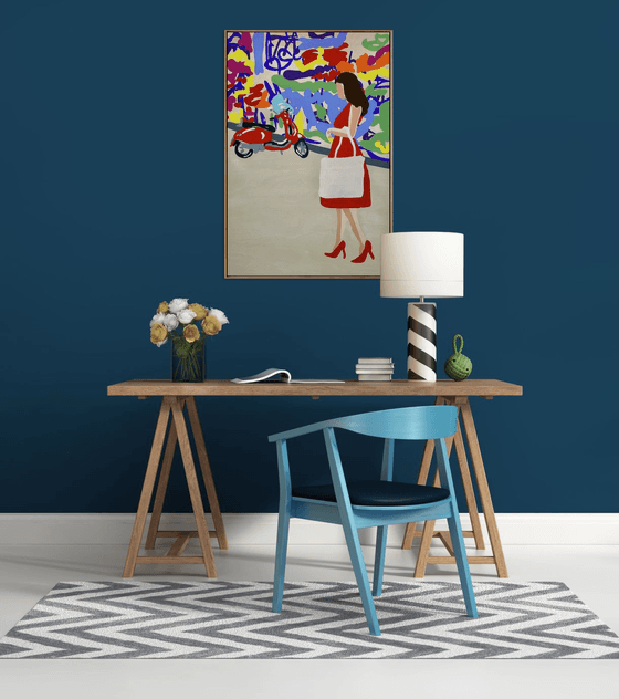 Snapshots of Summer Graffiti 64cm x 94.5cm