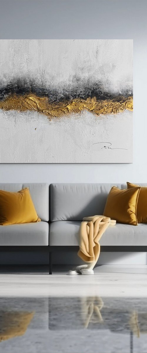 Minimalist Gold Texture by Indie Ru