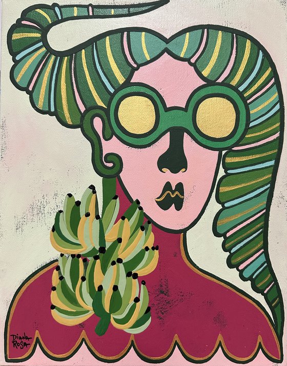 Banana earring