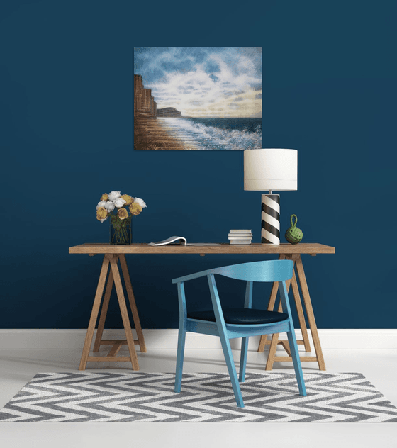 West Bay, Dorset In Winter