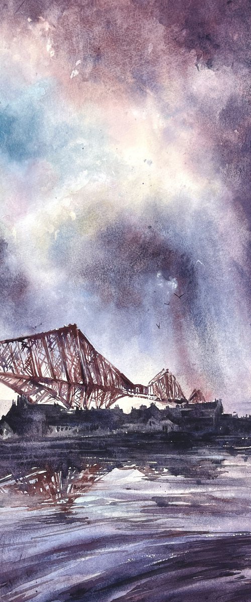 Forth railway bridge #2 by Larissa Rogacheva