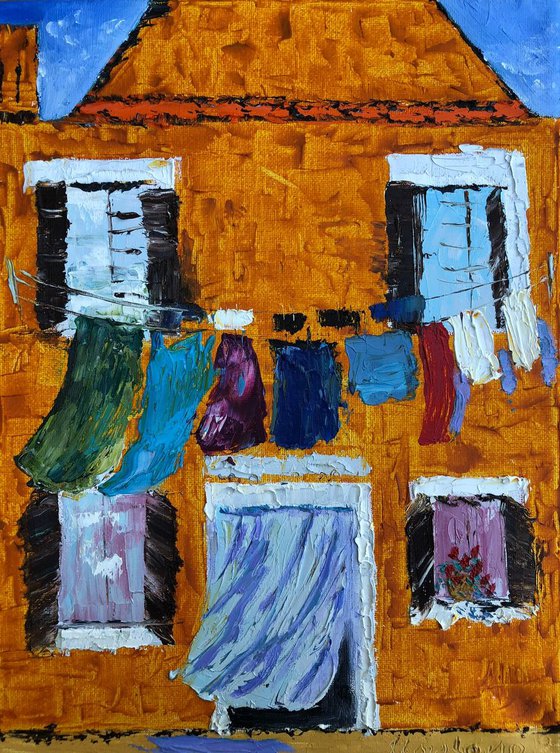 Laundry day at Burano