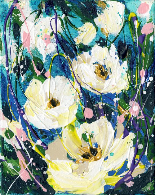Floral Love 4 by Kathy Morton Stanion