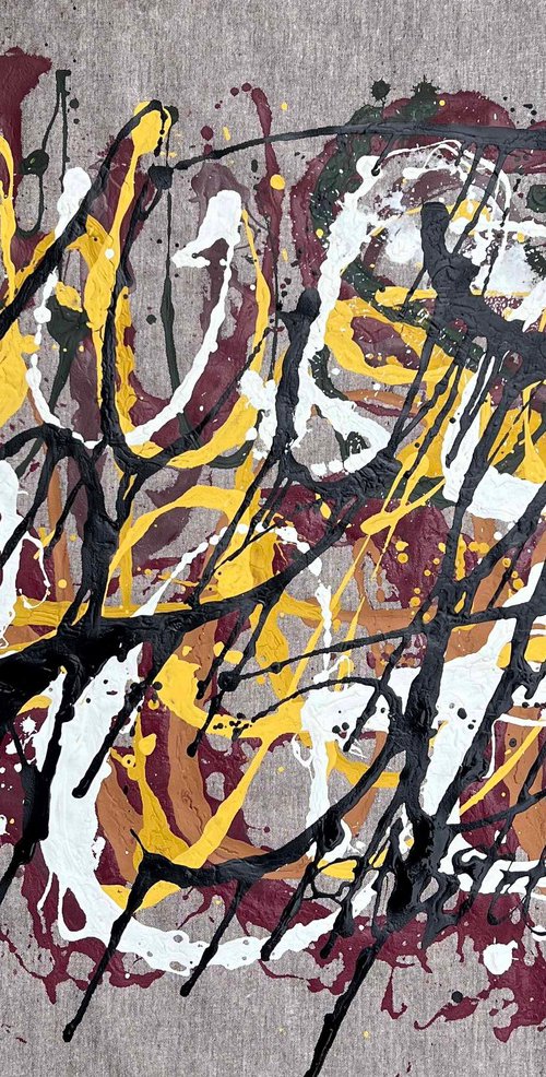 Just act - yellow by Bogdana Antoniuk