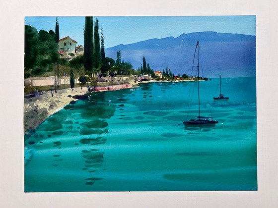 The Serenity of Garda Lake