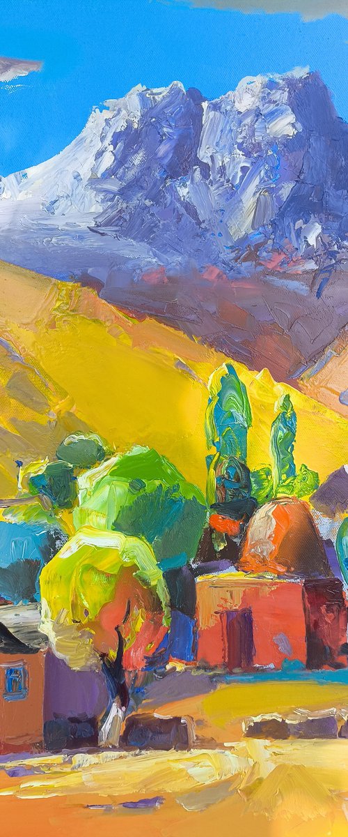 The Sunlit Village by Hayk Miqayelyan
