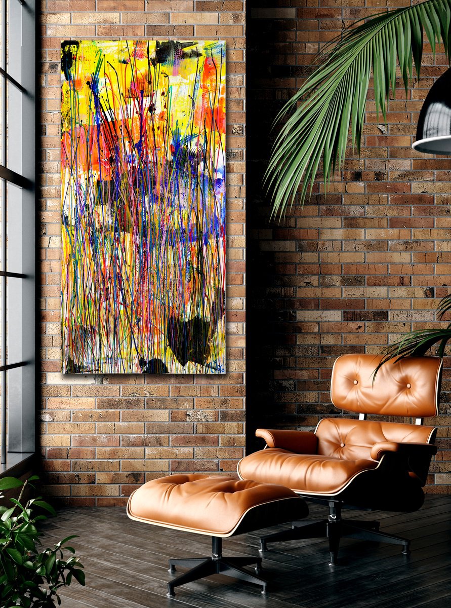 Effusive Silence 2 By Nestor Toro, 24 X 48, Artwork For Sale On Artfinder