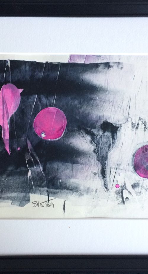 Your World is my World I Monoprint by Gesa Reuter