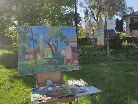 Courtyard on Zelena street