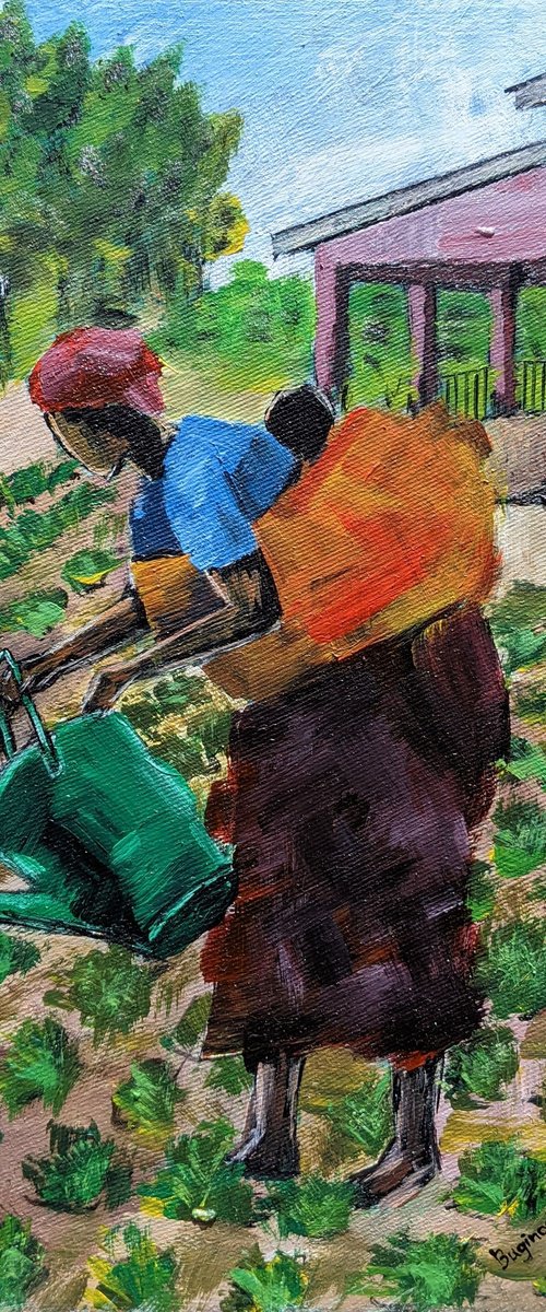 MAMA'S FRONT YARD by BUGINGO Noah