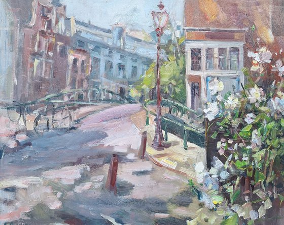 Hot day in Amsterdam