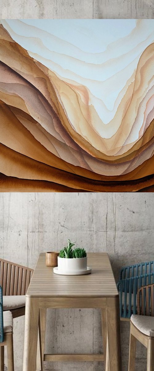 Tranquility of distance XIII by Danijela Dan