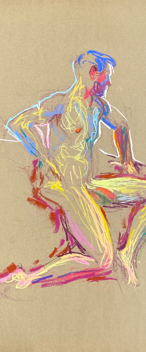 David Sitting by Maxim Bondarenko