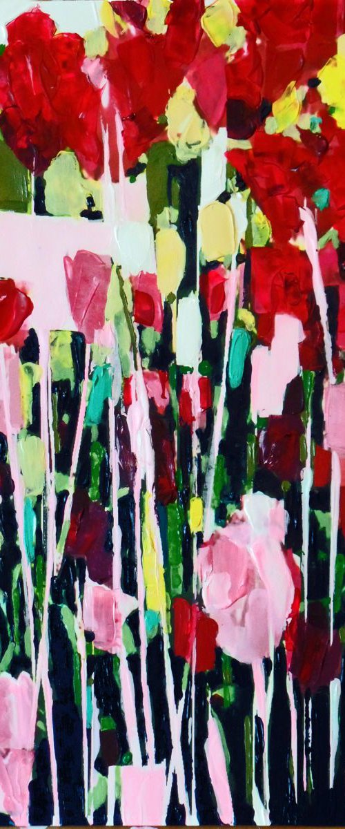 April Tulips by Irene Wilkes