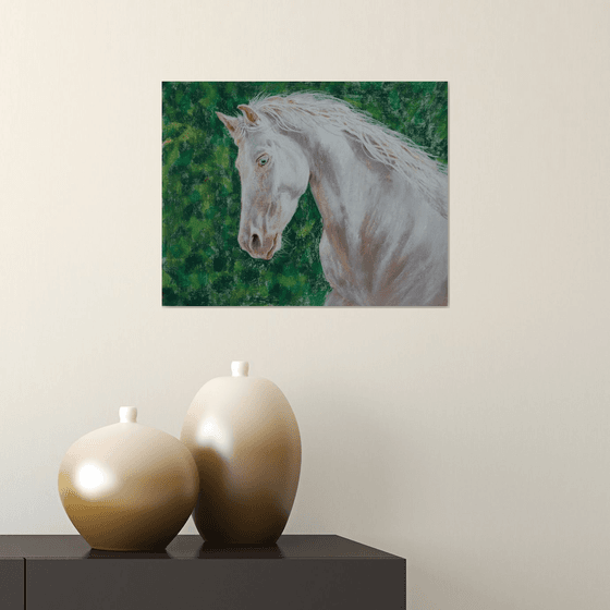 HORSE... PORTRAIT III /  ORIGINAL PAINTING