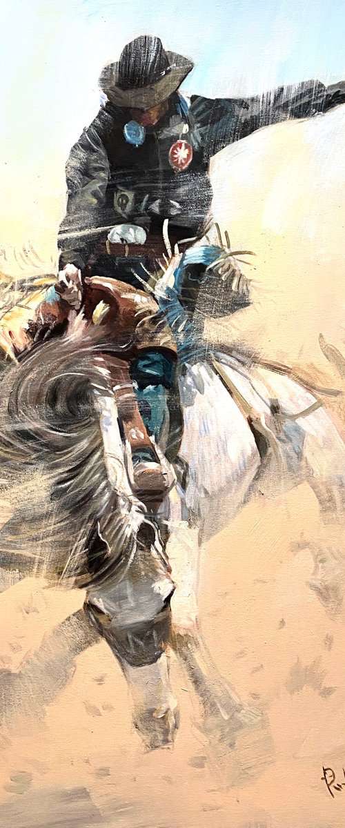 The Art Of Rodeo No.64 by Paul Cheng