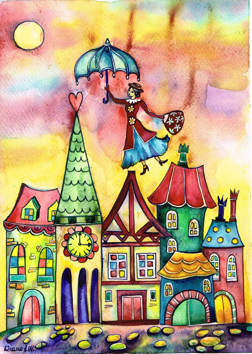 Mary Poppins by Diana Aleksanian