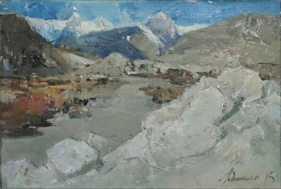 "The road to Manang."