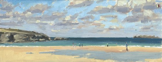 Harlyn Bay looking west
