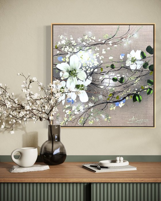 White Blooms