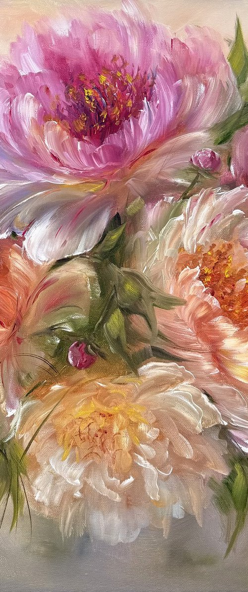 Magic peonies series - Gift for her by Tanja Frost