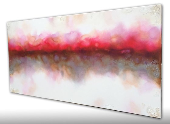 burning reds (140 x 70 cm)