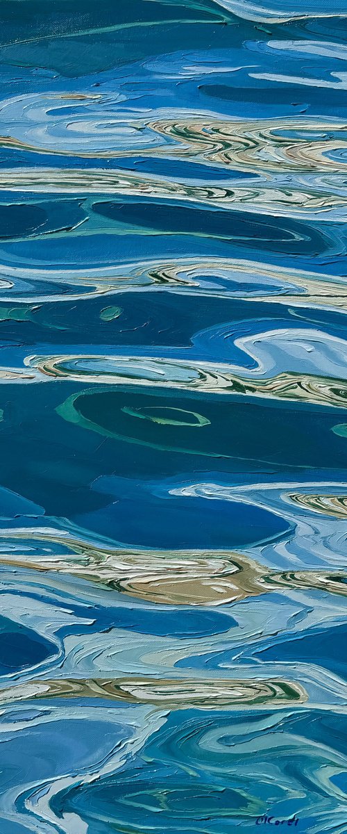 Blue drift by Ulyana Korol