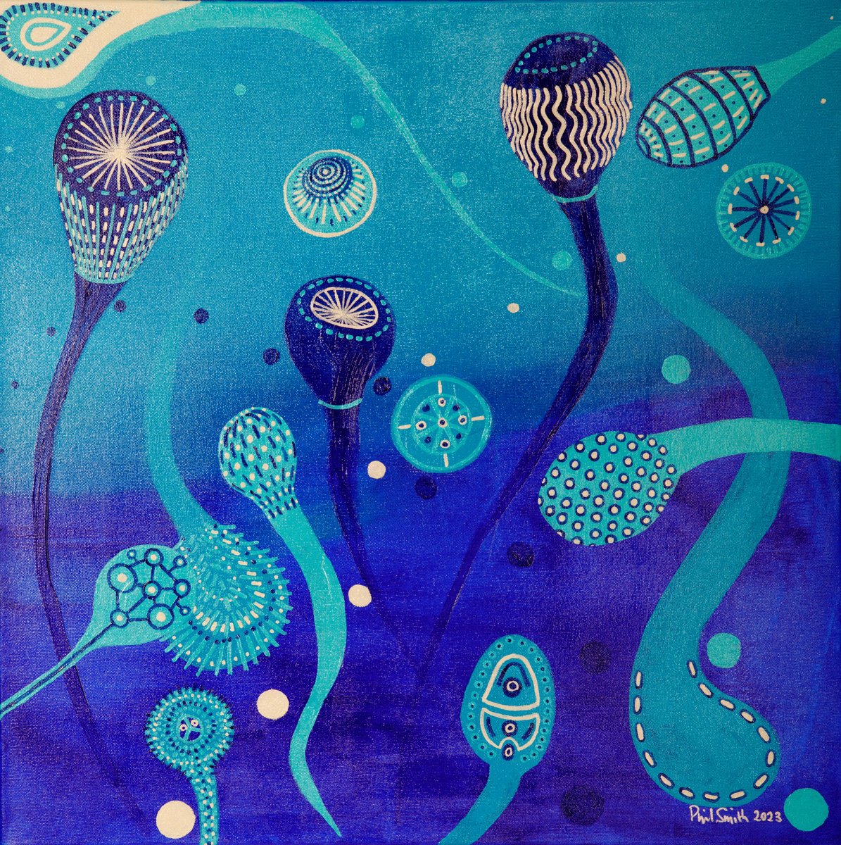 Marine 11 By Phil Smith, 24 X 24, Artwork For Sale On Artfinder