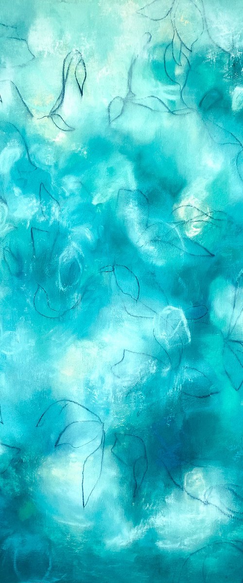Midnight Wild Flowers by Sara Richardson Artist