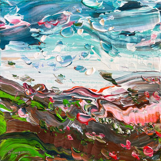 ‘Coastal no.63' FRAMED