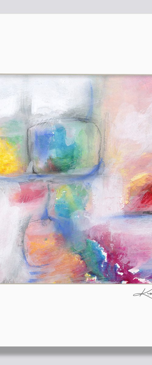 Tranquility Travels 5 - Abstract Painting by Kathy Morton Stanion by Kathy Morton Stanion