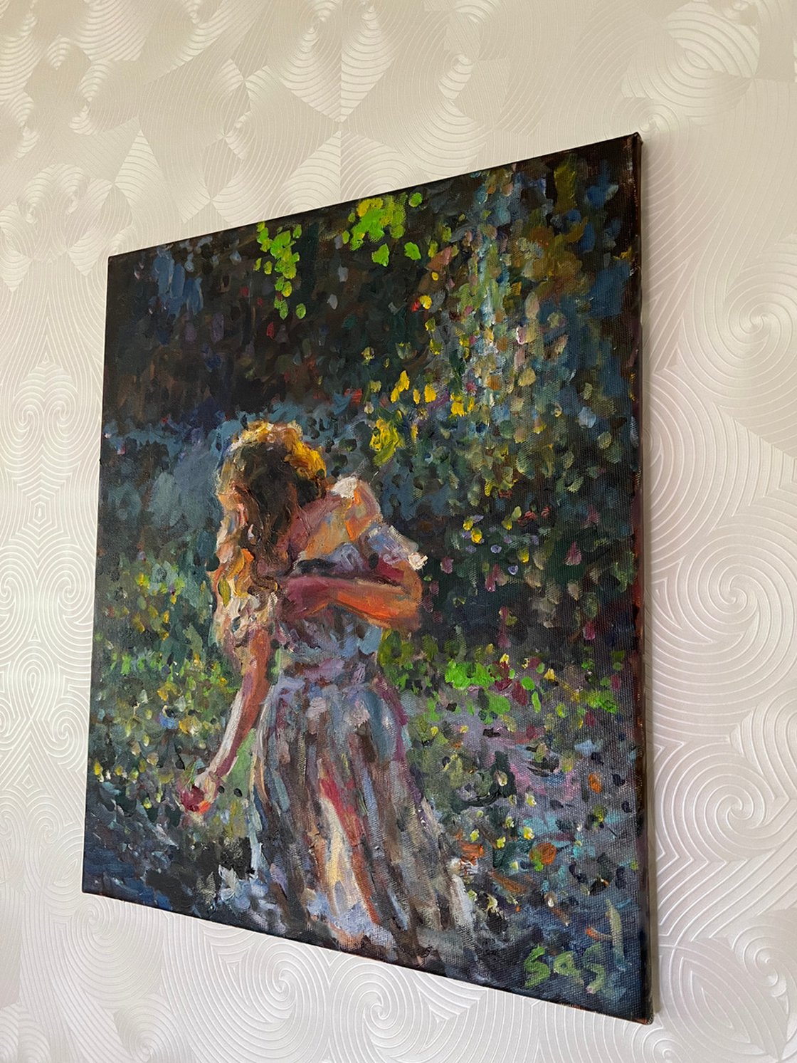 Summer Oil painting by Liubou Sas | Artfinder