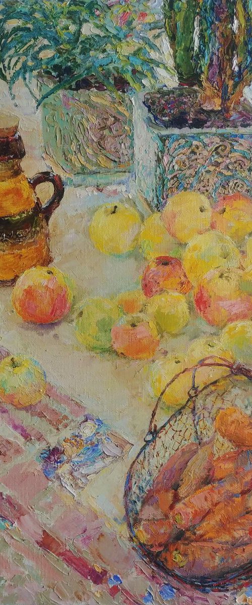 Autumn apples by Svetlana Koval (Gunchenko)